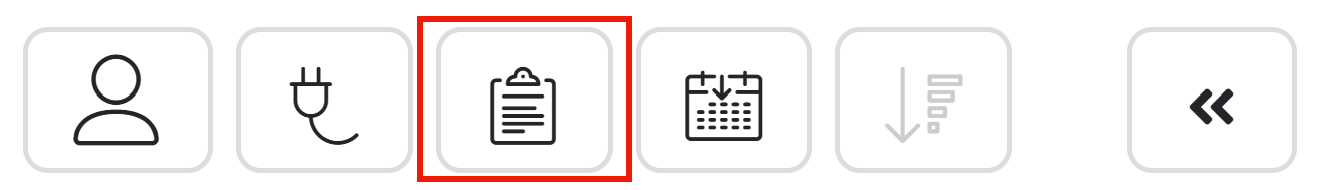 Admin Panel XML Logs button